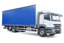 Van Hire Winsford - 26 Tonne Curtain Side Truck - Truck hire Winsford