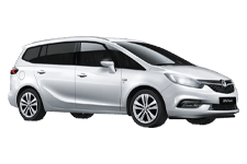 Van Hire Winsford - Vauxhall Zafira 7-Seater - Minibus hire Winsford